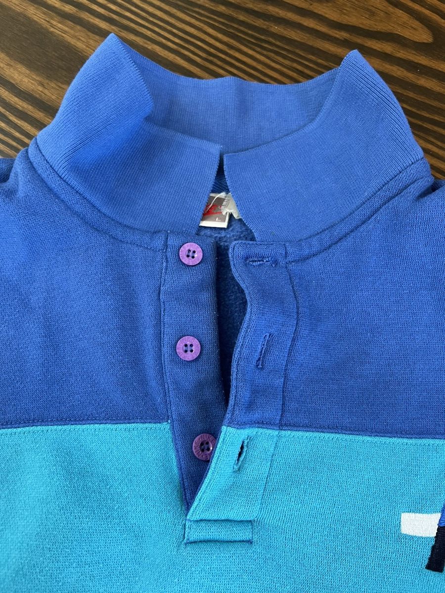 Vintage Vintage Nike Button Pullover Size US L / EU 52-54 / 3 - 5 Thumbnail