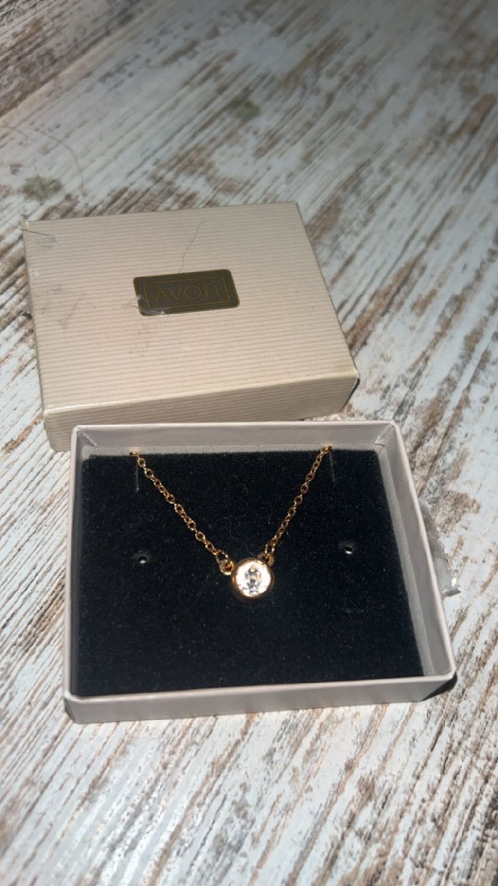 Saks Fifth Avenue Women's Avon Gold Tone Clear Stone Pendant Necklace One Size Size ONE SIZE - 1 Preview