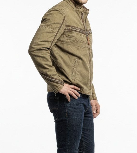 Japanese Brand 🔥 BALL Casual Moto Jacket (Café Racer Style), Menswear - L Size US M / EU 48-50 / 2 - 1 Thumbnail