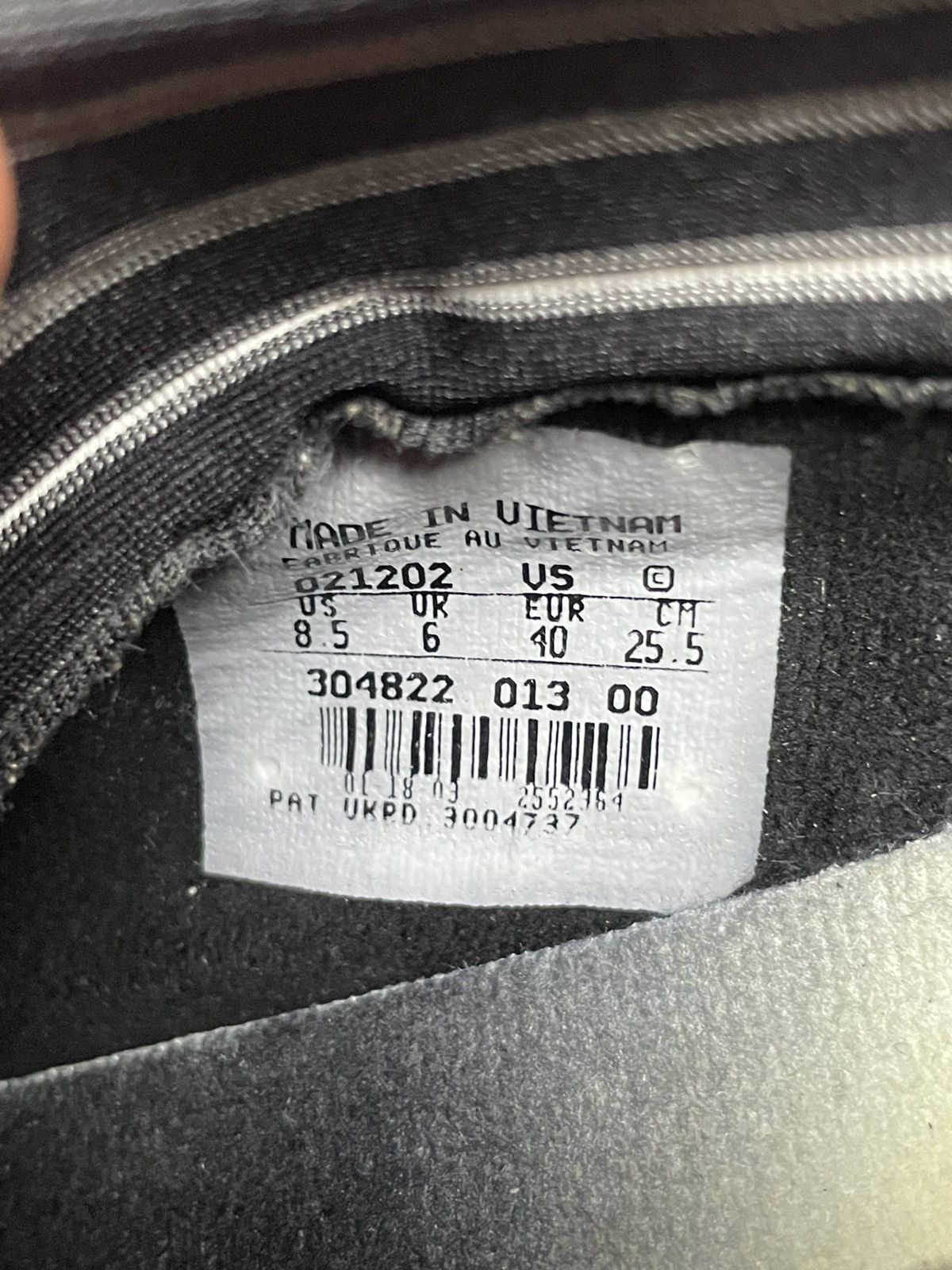 Nike × Vintage Vintage 00’s Nike Kyoto Black Y2K Moc Sneakers Size US 8.5 / EU 41-42 - 8 Thumbnail
