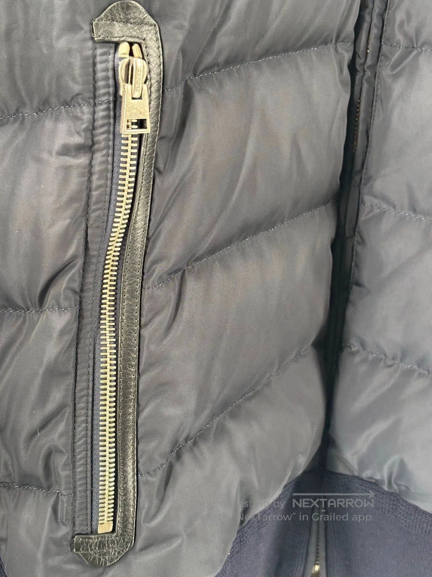 Tom Ford Tom Ford Blue Padded Jacket for Men. Size US L / EU 52-54 / 3 - 2 Thumbnail