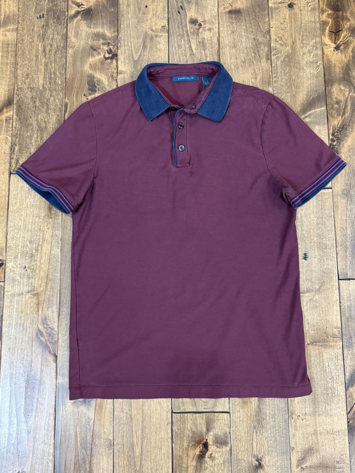 Perry Ellis Perry Ellis Polo Shirt Size US S / EU 44-46 / 1 - 1 Thumbnail