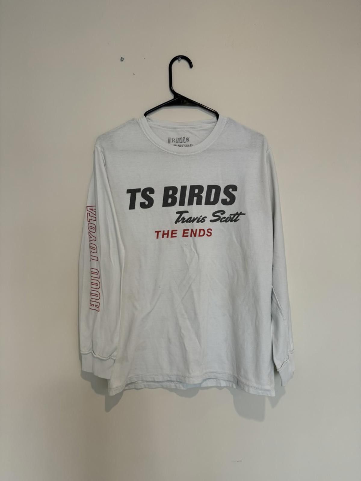 Travis Scott Travis Scott TS Birds Hood Toyota Long Sleeve T-Shirt Size US S / EU 44-46 / 1 - 1 Thumbnail
