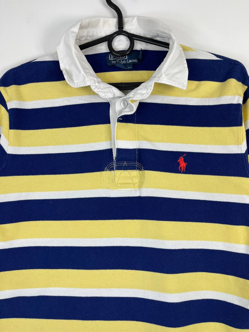 Polo Ralph Lauren Polo Ralph Lauren Striped Polo Shirt Custom Fit Mens Size M Size US M / EU 48-50 / 2 - 2 Thumbnail