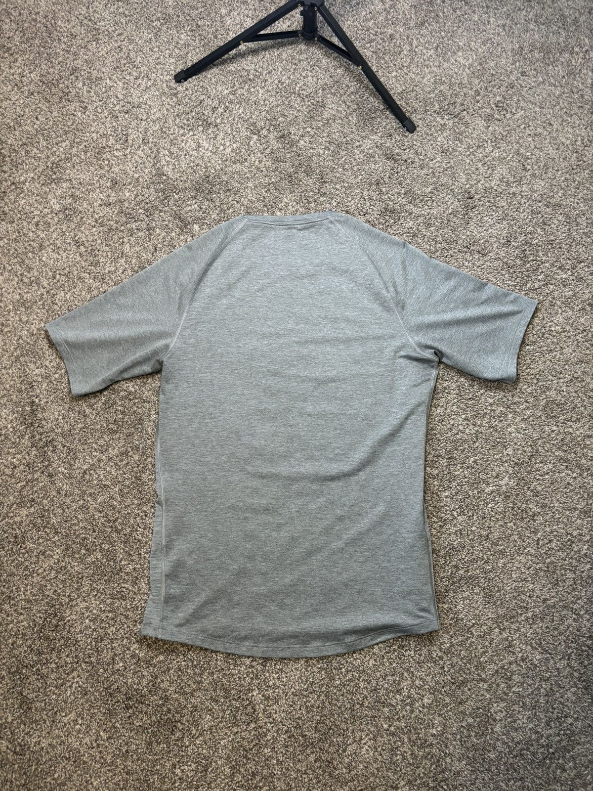 Nike Nike Pro Dri Fit Fitted Gray Gym Training Workout Shirt Men Size US M / EU 48-50 / 2 - 5 Thumbnail