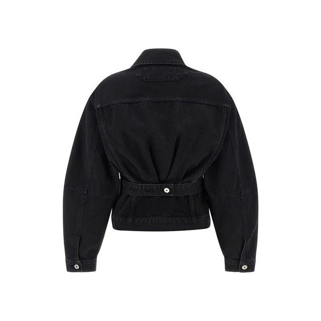 Jacquemus JACQUEMUS La Veste De-Nimes Black Jacket New & Authentic (Wo Size M / US 6-8 / IT 42-44 - 2 Thumbnail