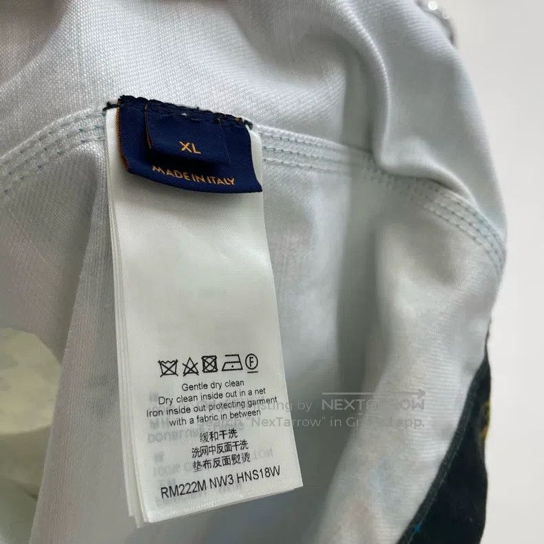 Louis Vuitton Louis Vuitton Snow mountain short sleeve full logo shirt Size US XL / EU 56 / 4 - 6 Thumbnail