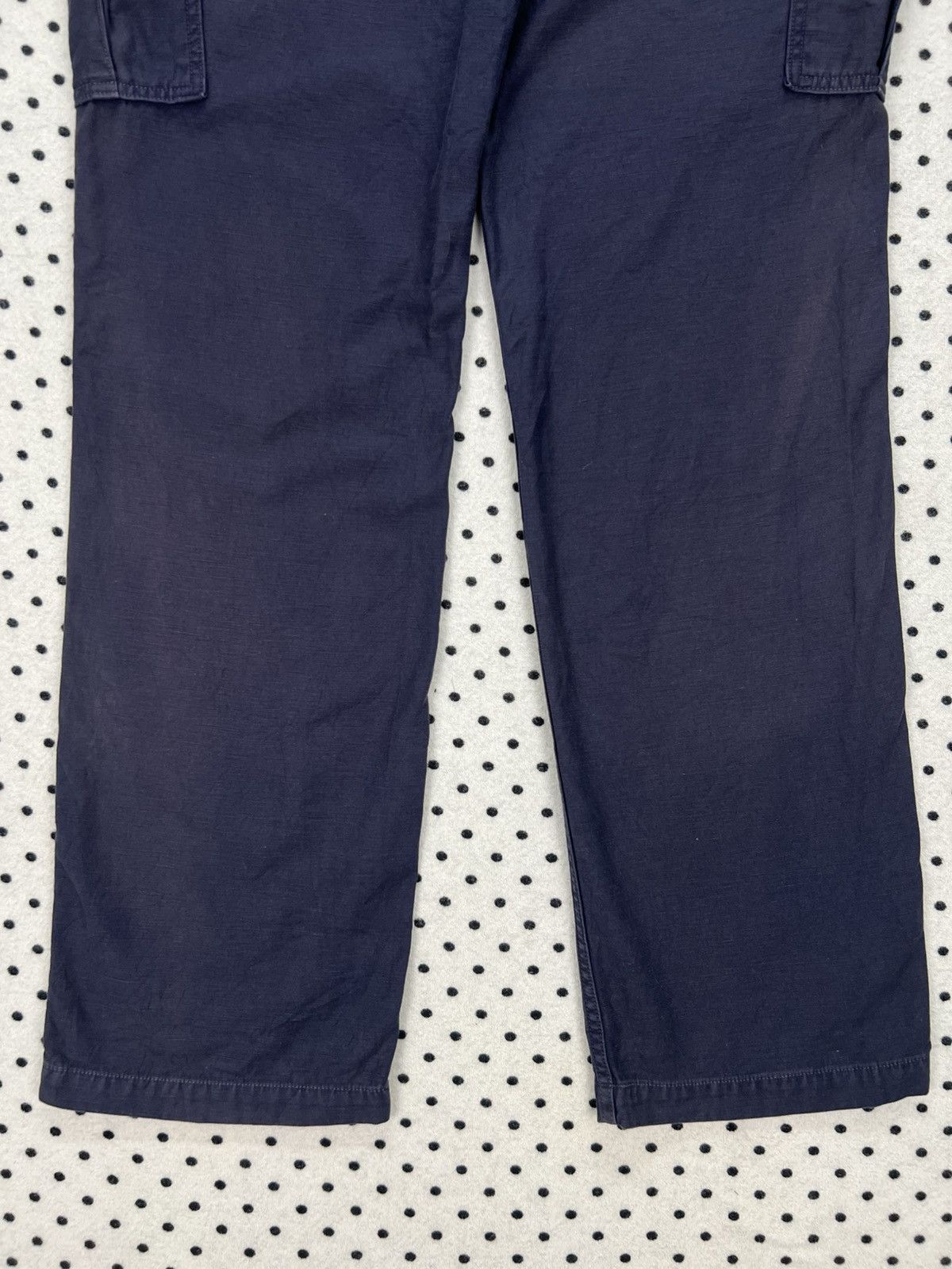 Japanese Brand Domingo DMG Faded Low Rise Cargo Size US 32 / EU 48 - 8 Thumbnail