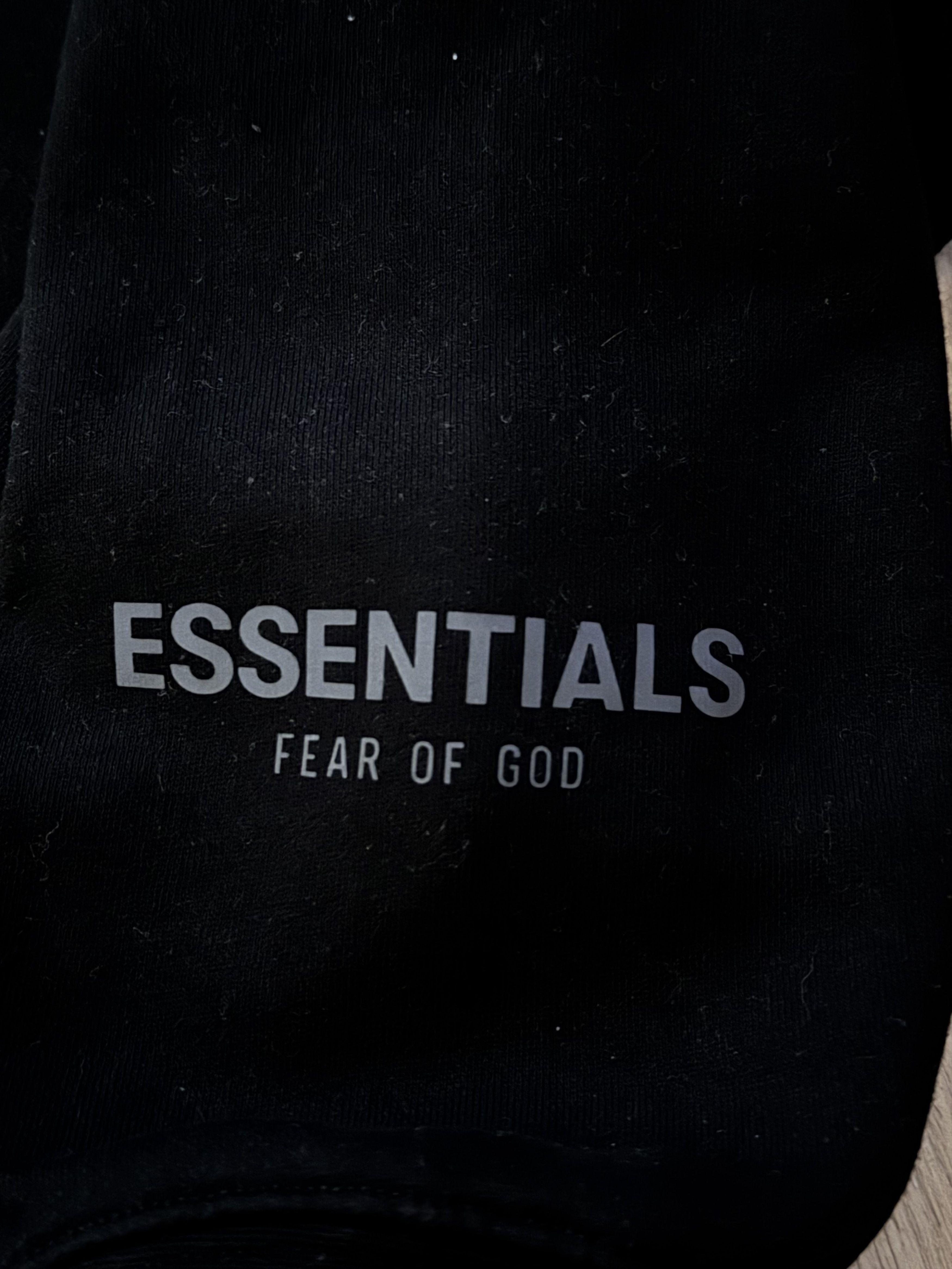 Fear of God Hoodie Fear of God Essentials Noir – Taille XL Size US XL / EU 56 / 4 - 4 Thumbnail
