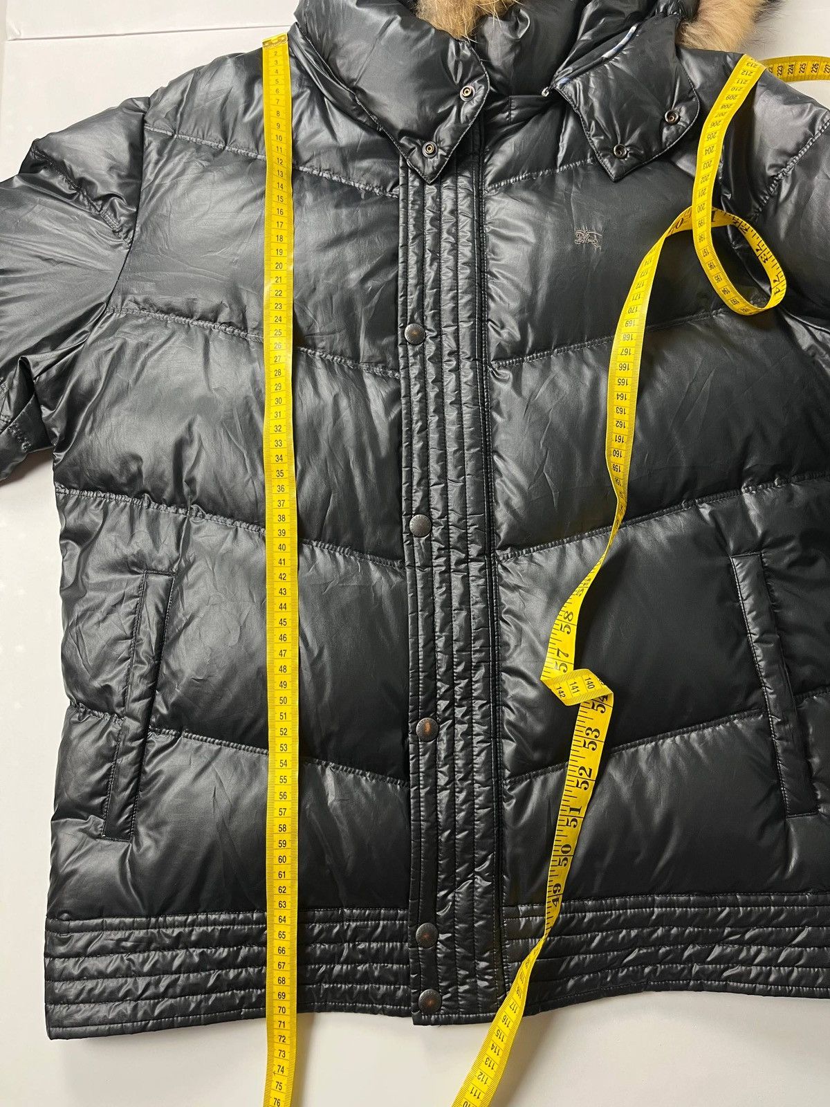 Burberry 00’ Japanese Burberry fur puffer jacket Size US L / EU 52-54 / 3 - 22 Thumbnail