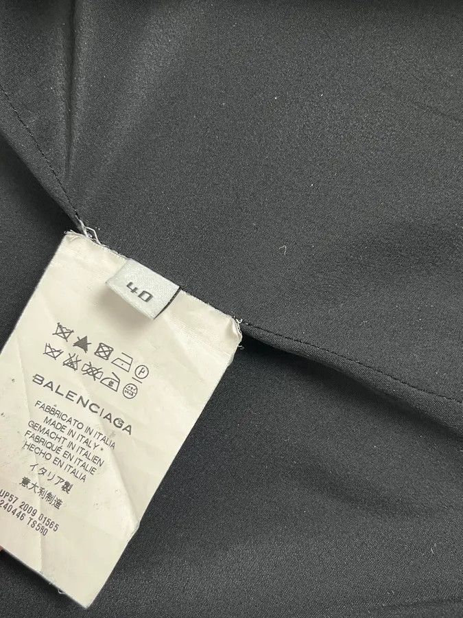 Balenciaga SS2009 Balenciaga Beige Wool Contrast Pocket Light Blazer Jacket Size US XS / EU 42 / 0 - 9 Thumbnail