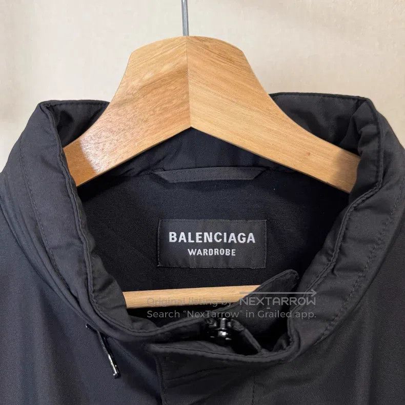 Balenciaga Balenciaga Lightning Alphabet Logo Pattern Printed Hooded Size US S / EU 44-46 / 1 - 3 Thumbnail