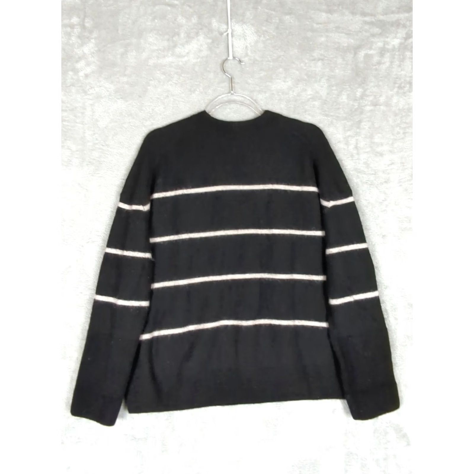 Other Stockholm Atelier Other Stories Sweater Womens S Black Alpaca Blend Long Slv Size S / US 4 / IT 40 - 2 Thumbnail