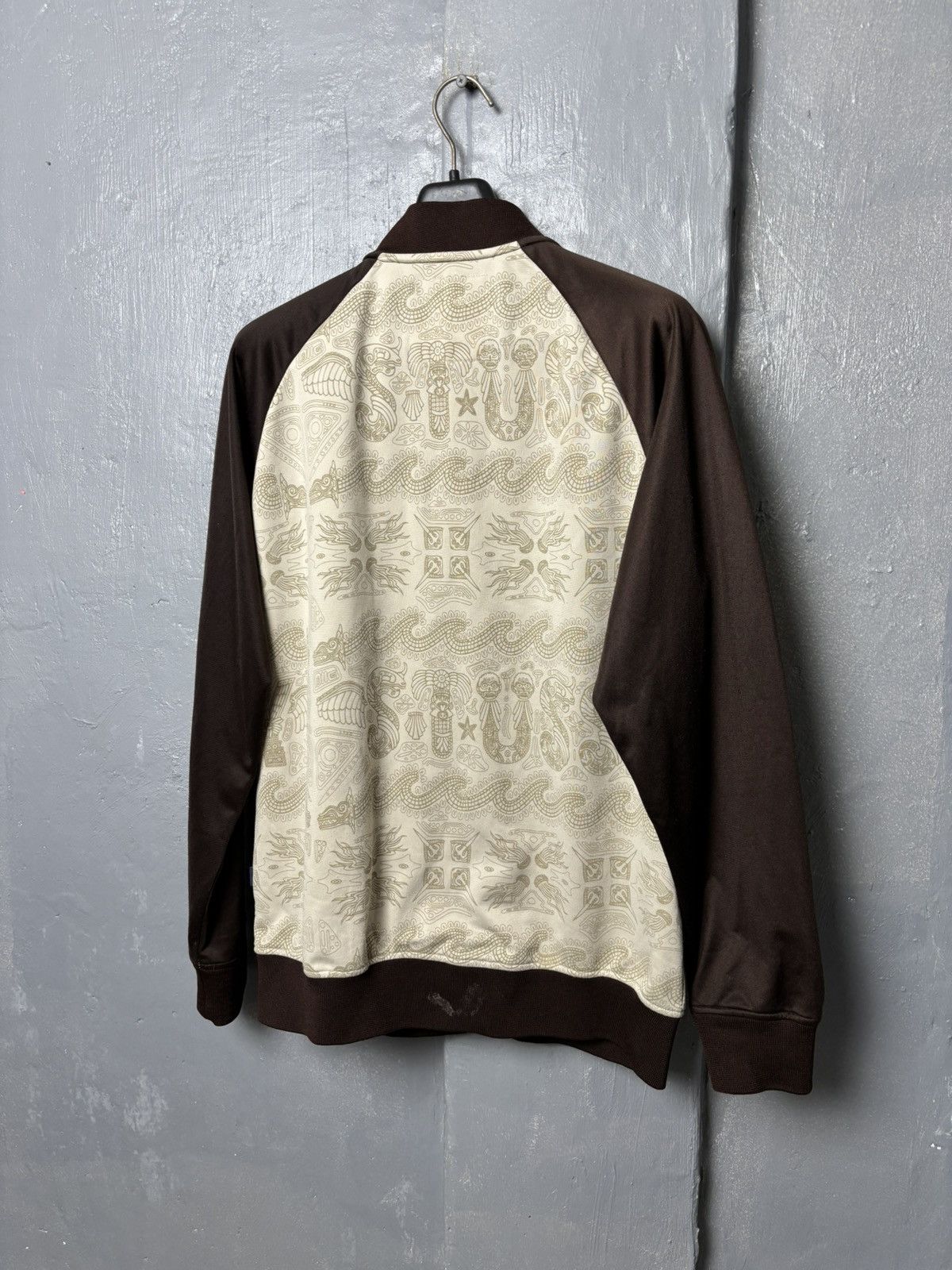 Stussy RARE Vintage 90's Stussy Aztec Design Track Jacket Size US M / EU 48-50 / 2 - 7 Thumbnail