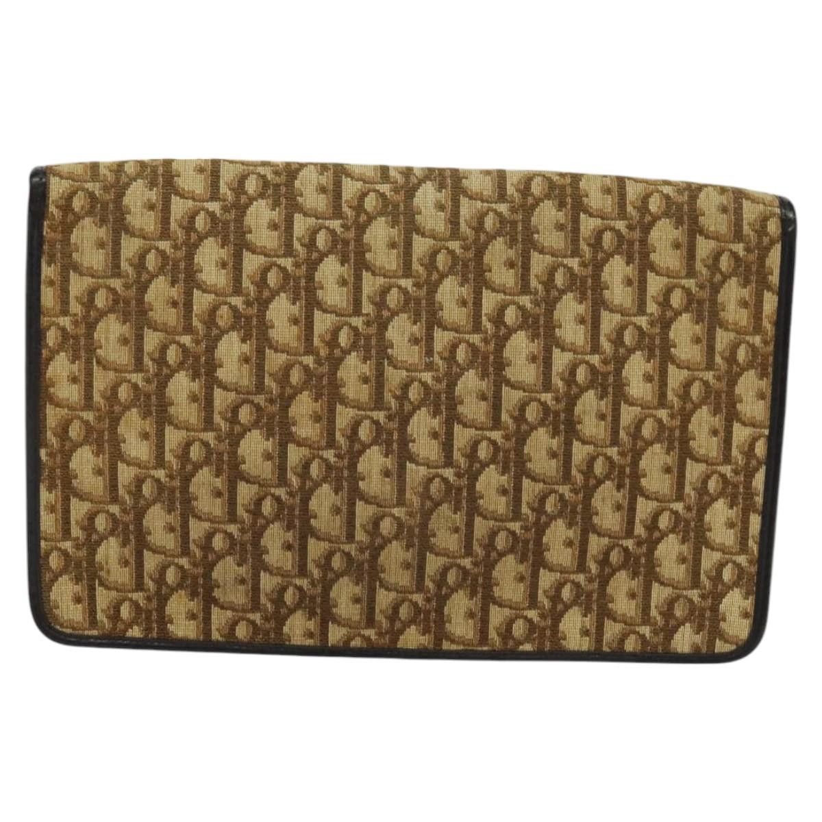 Dior DIOR Trotter Canvas Shoulder Bag Brown Size ONE SIZE - 3 Thumbnail