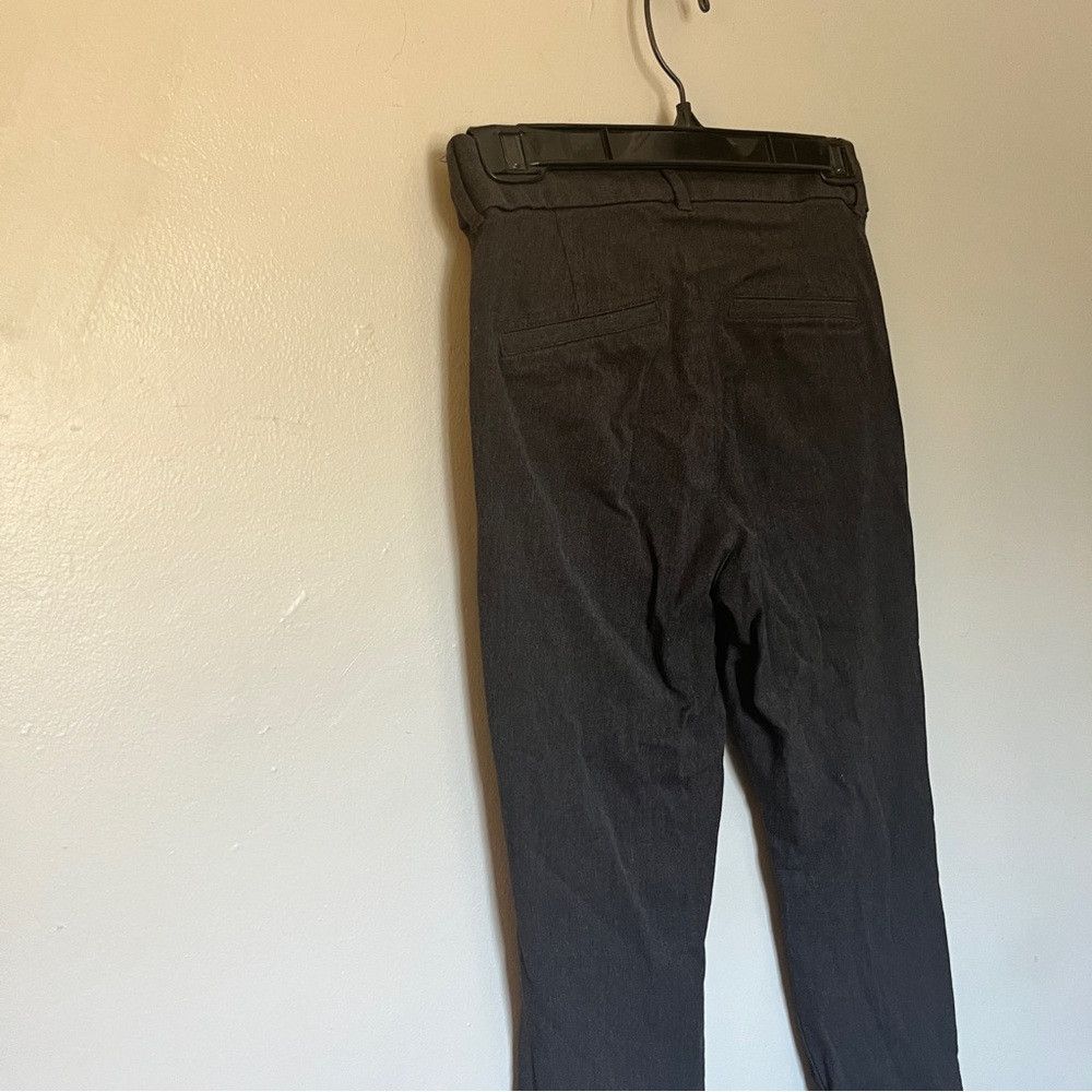 Old Navy Old Navy High Rise Pixie Skinny Ankle Pants Gray Small 4 Size 27" / US 4 / IT 40 - 5 Thumbnail