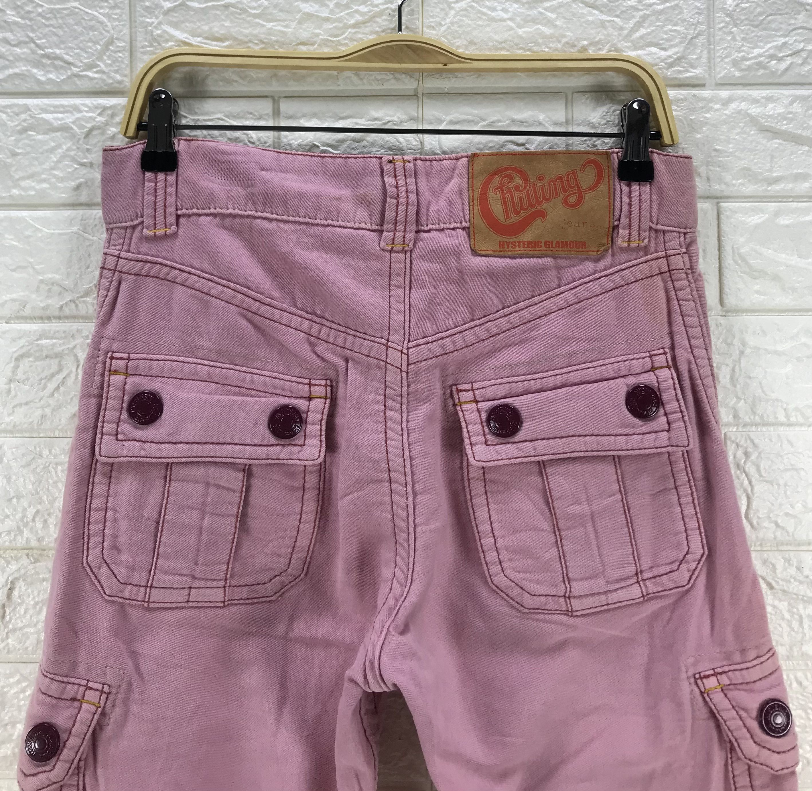 Hysteric Glamour Vintage Hysteric Glamour Multi Pocket Cargo Pants Size 31" - 6 Thumbnail