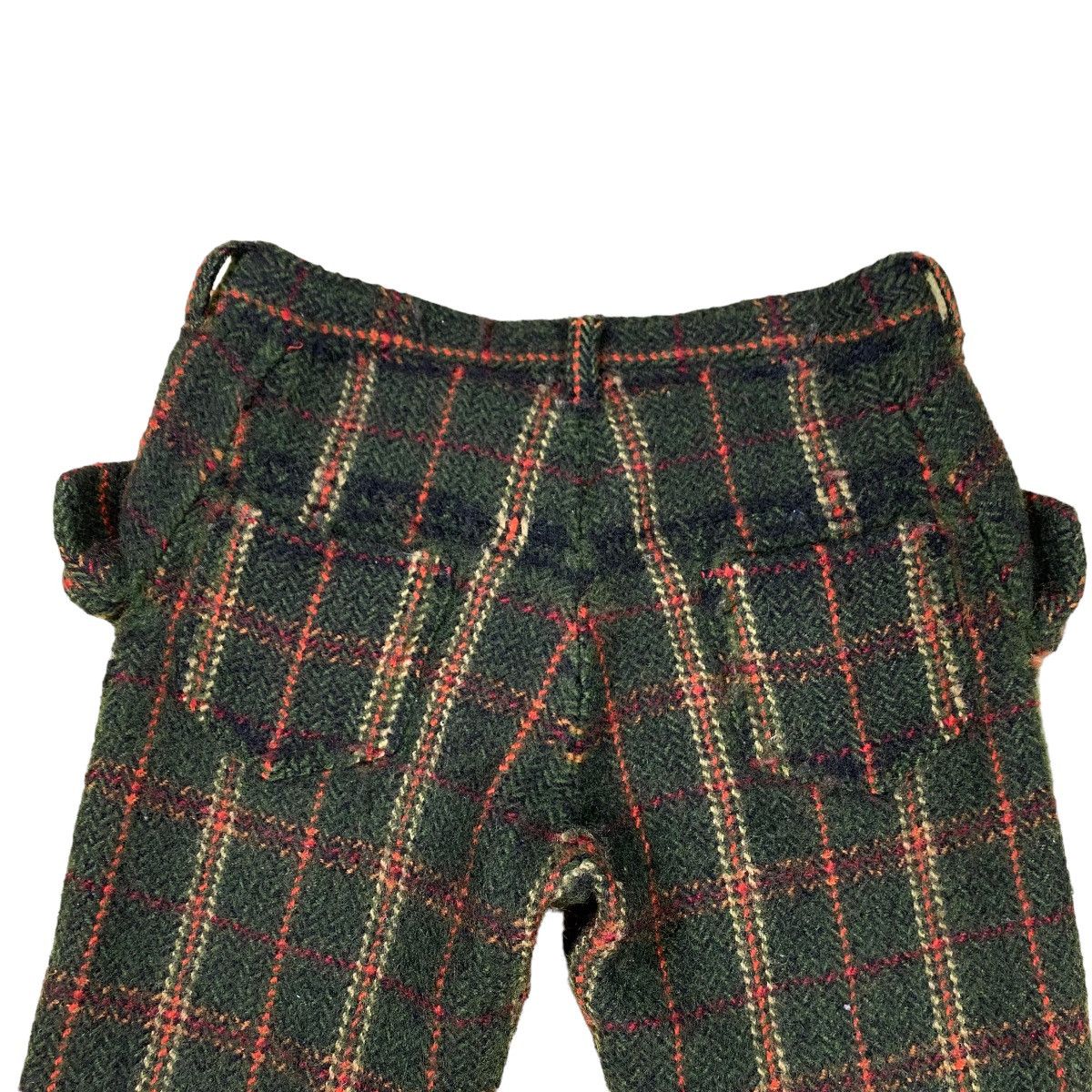 Comme des Garcons × Junya Watanabe × Rei Kawakubo Junya Watanabe Comme Des Garcons Bow Design Wool Pants Size 30" / US 8 / IT 44 - 9 Thumbnail