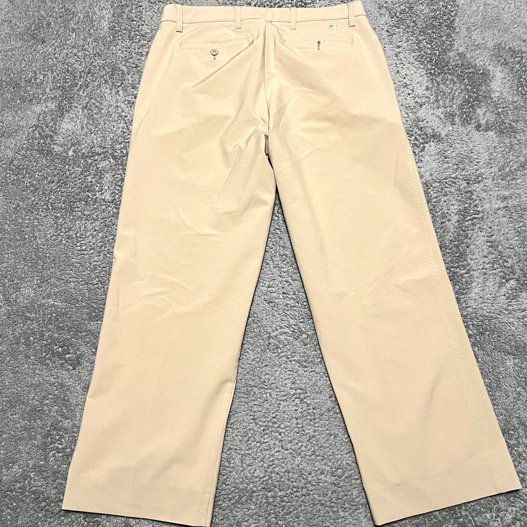 Footjoy Footjoy Pants Mens 34 x30 Beige Golf Performance Chino Regular Men 34 Beig e Size US 34 / EU 50 - 3 Thumbnail