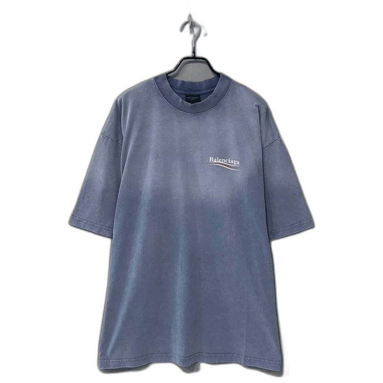 Balenciaga Blue Gradient Short Sleeve Balenciaga Tshirt-2506 Size US XXL / EU 58 / 5 - 1 Thumbnail