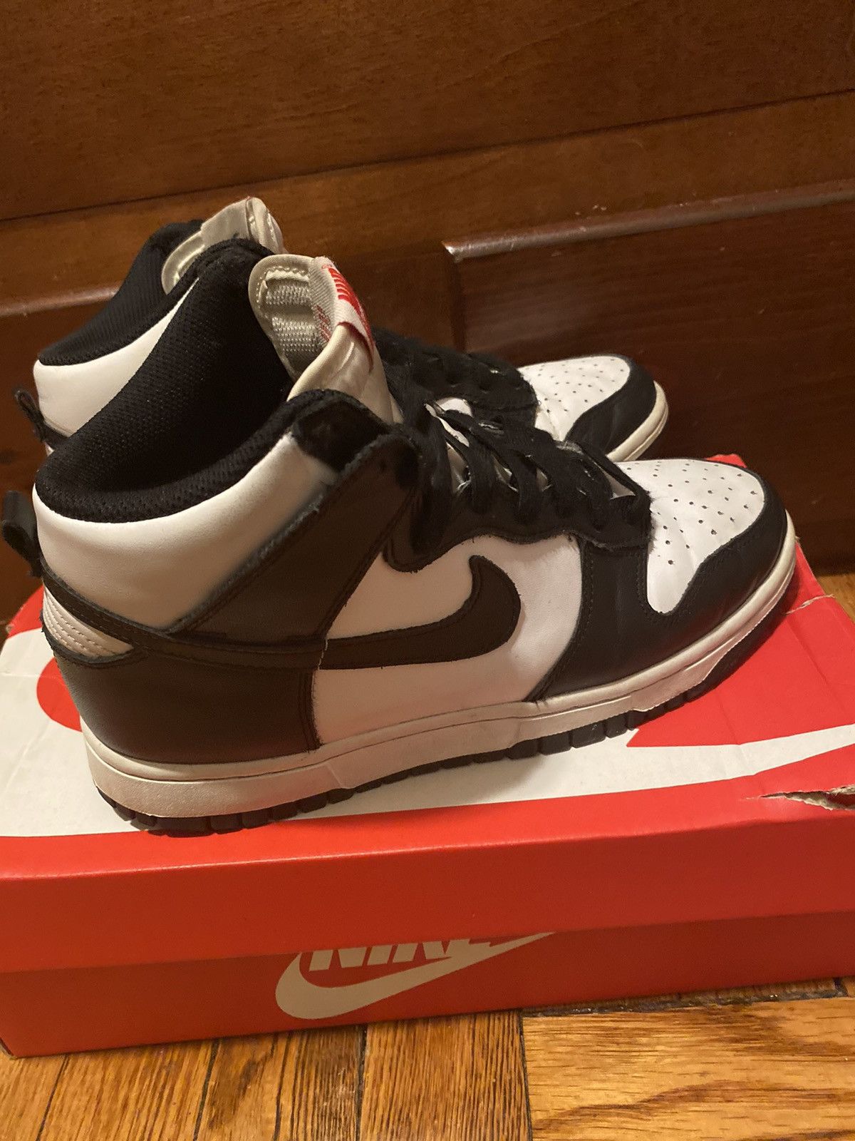 Nike Nike Hightop panda dunks Size US 8 / EU 41 - 3 Thumbnail