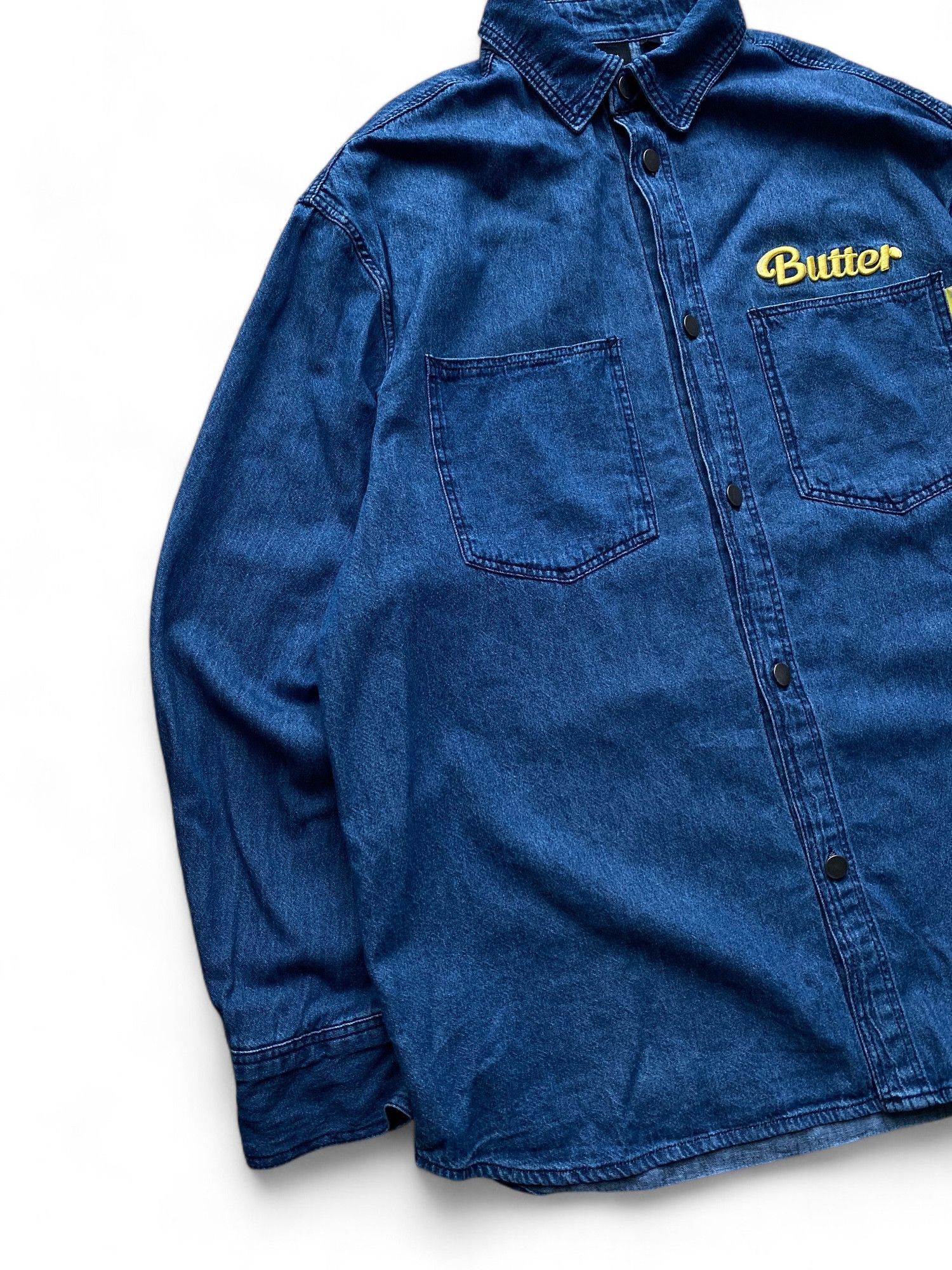 Band Tees BTS Butter Denim Shirt Size US M / EU 48-50 / 2 - 3 Thumbnail