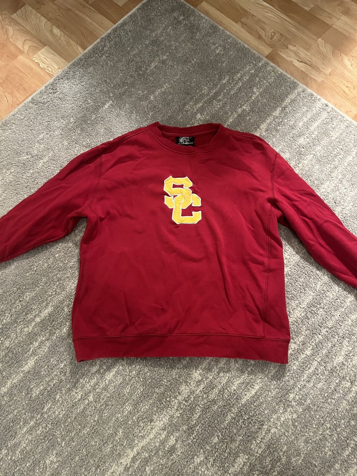 Other Red USC Logo Men's Sweater Size US M / EU 48-50 / 2 - 1 Preview