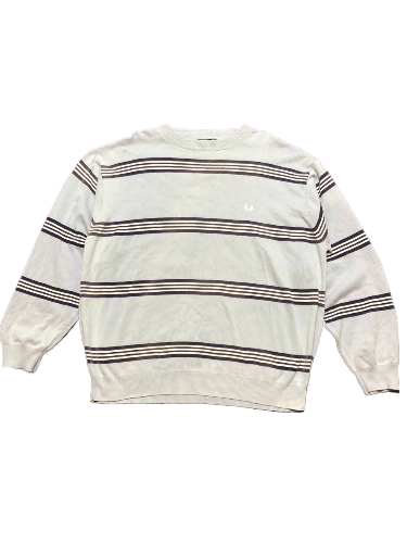 Fred Perry Vintage Fred Perry Striped Sweater Size XL Size US XL / EU 56 / 4 - 1 Thumbnail