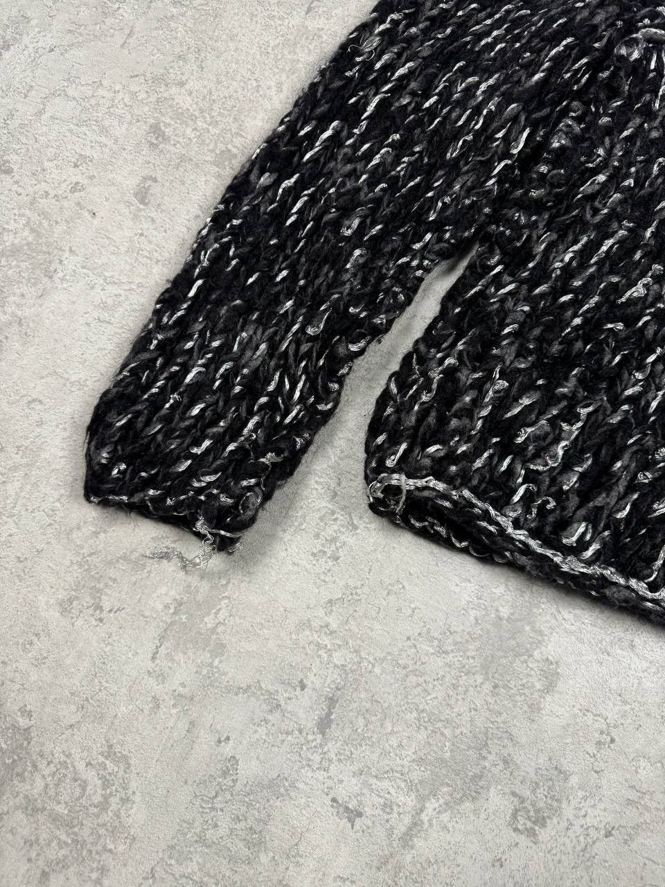 Dolce & Gabbana RARE Dolce & Gabbana Knit Silver Sweater Size M Size M / US 6-8 / IT 42-44 - 4 Thumbnail