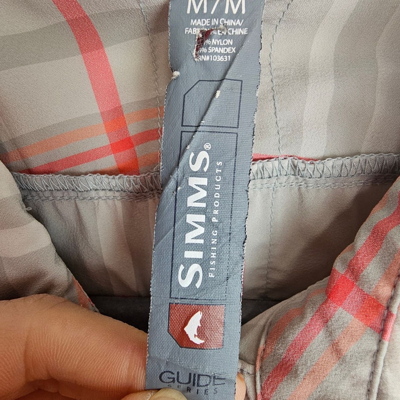 Simms Simms Womens Plaid Fishing Shirt Size M Gorpore Outdoor Size M / US 6-8 / IT 42-44 - 7 Thumbnail
