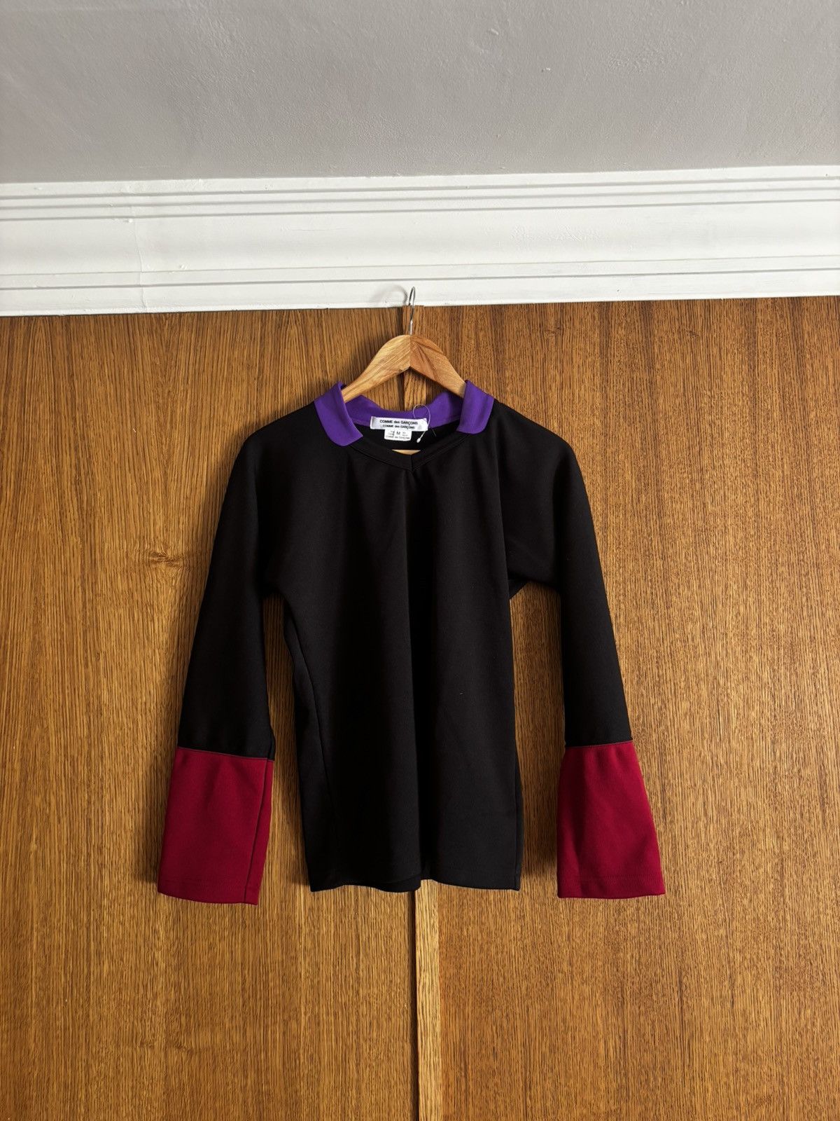 Comme des Garcons COMME DES GARCONS BLACK RED PURPLE LONG SLEEVE Size US M / EU 48-50 / 2 - 2 Thumbnail