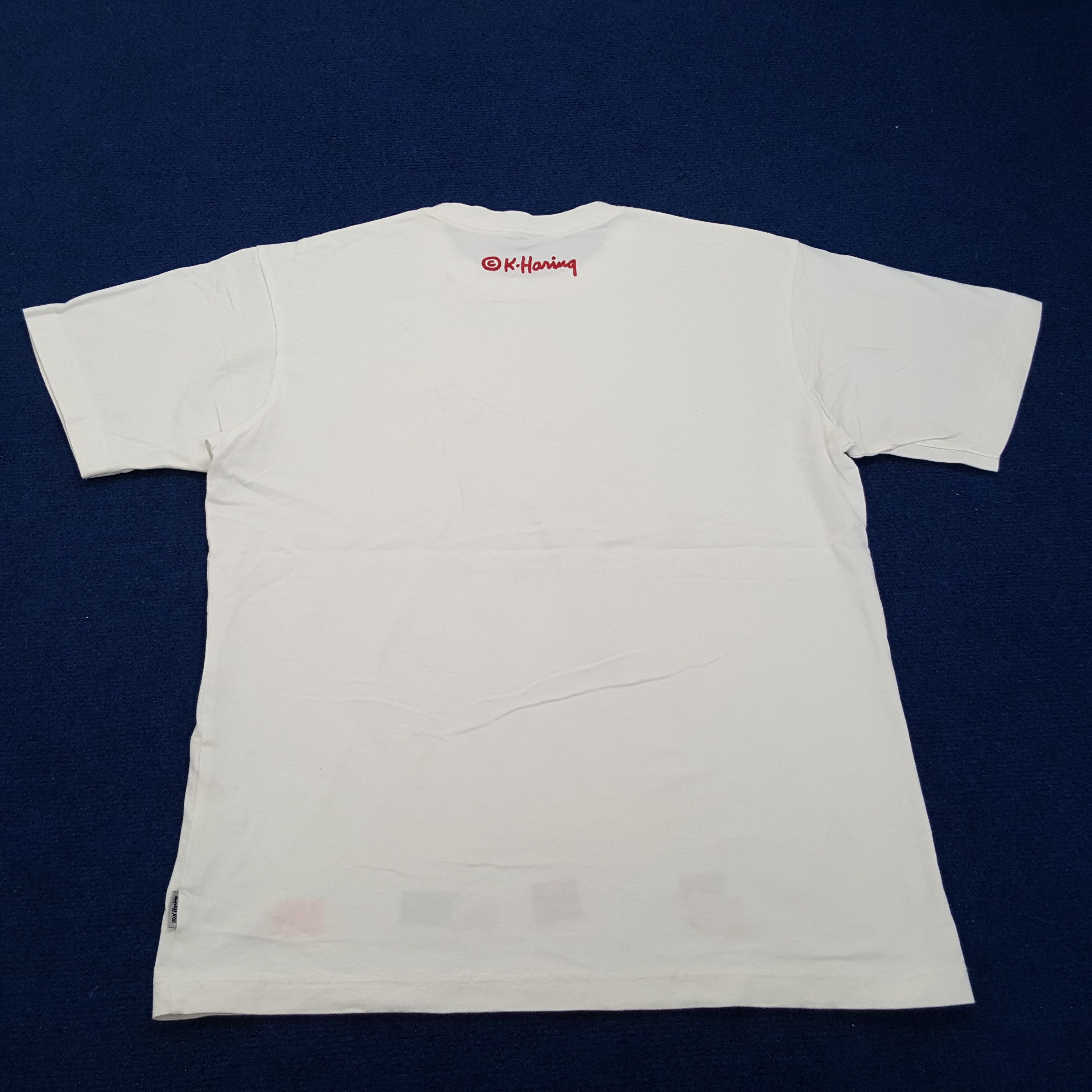 Keith Haring × Vintage Vintage Keith Haring Art Design Twerk Streetwear T-shirt Size US L / EU 52-54 / 3 - 3 Thumbnail