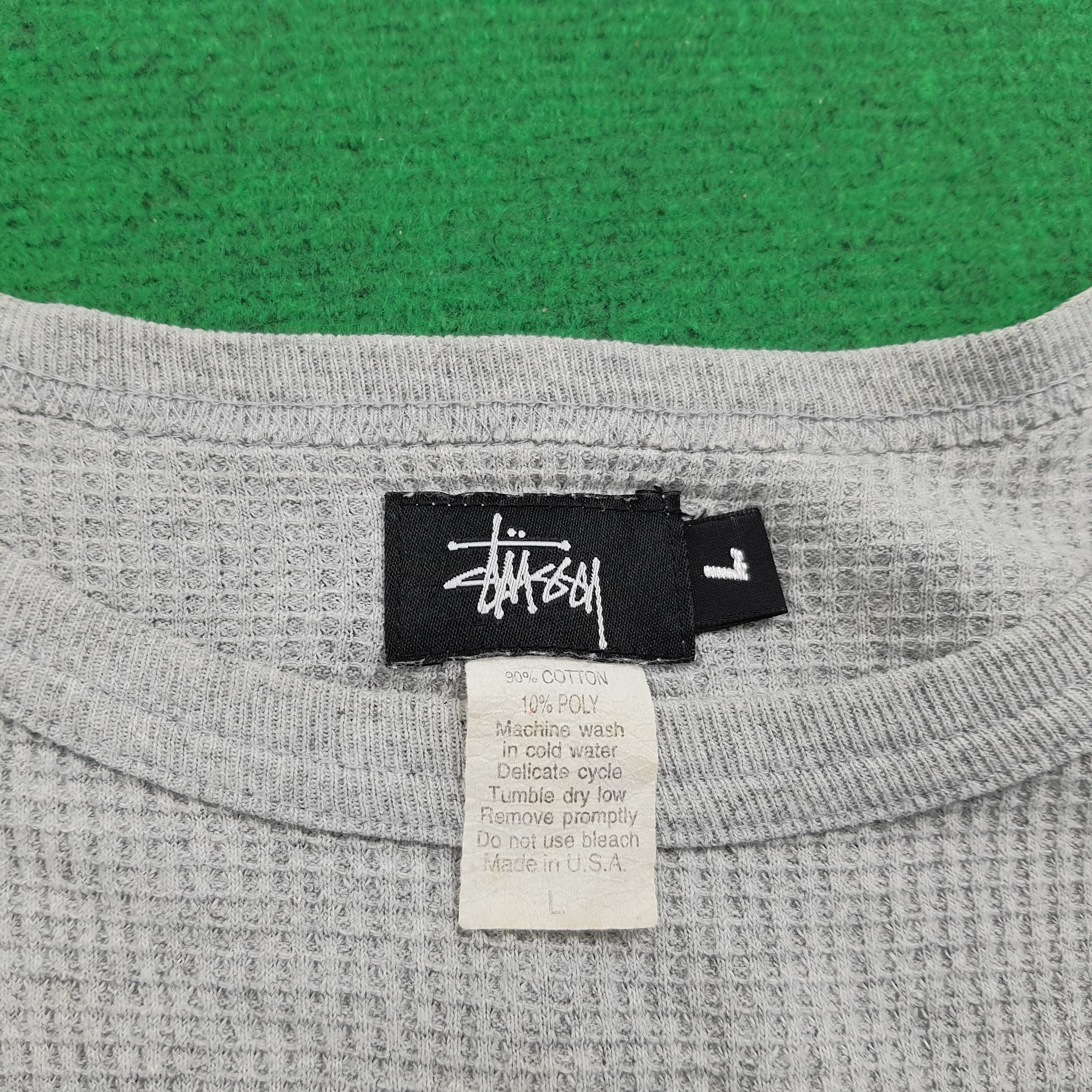Stussy STUSSY Streetwear Long Sleeve T-shirt Size US XL / EU 56 / 4 - 4 Thumbnail