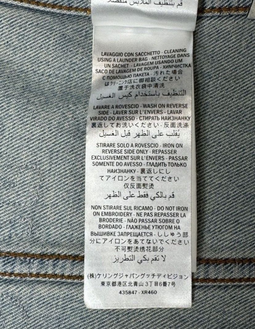 Gucci Gucci Blind For Love Denim Jacket Size M / US 6-8 / IT 42-44 - 11 Thumbnail