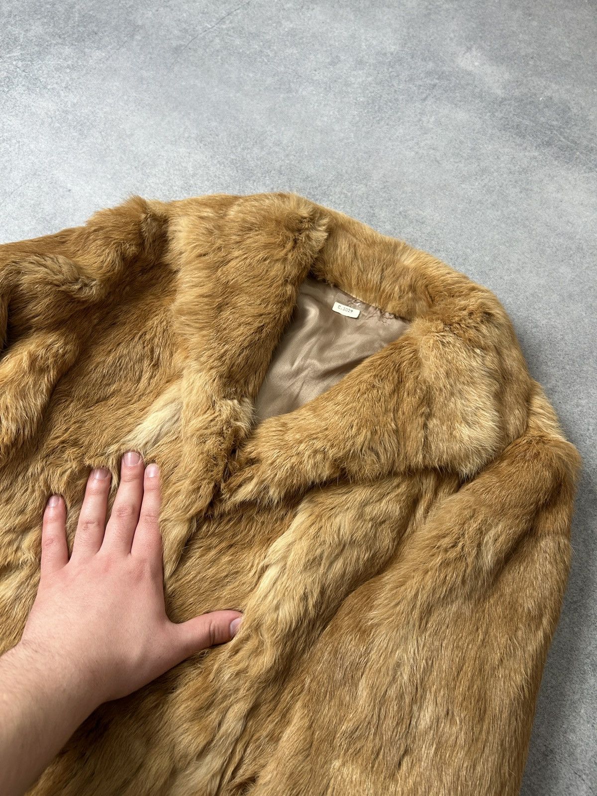 Japanese Brand Rabbit fur coat women’s vintage 90s Size S / US 4 / IT 40 - 7 Thumbnail