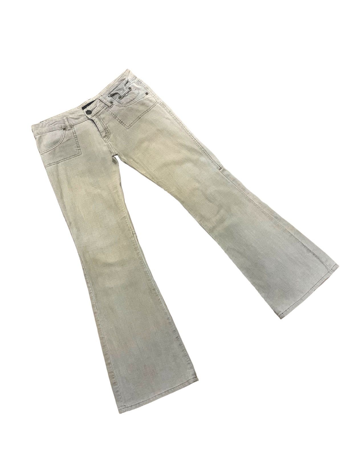 If Six Was Nine × Japanese Brand × Le Grande Bleu (L.G.B.) 🔥Flare🔥 Camel Road Corduroy Rare Pocket Bootcut Jeans Size US 32 / EU 48 - 7 Thumbnail