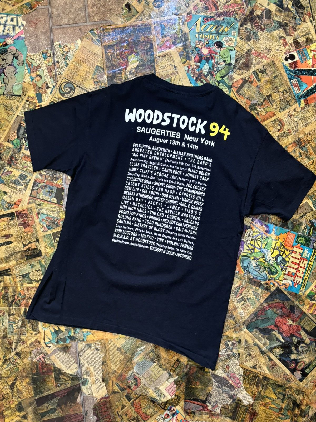 Vintage 1994 vintage Woodstock ‘94 tee Size US XL / EU 56 / 4 - 2 Thumbnail