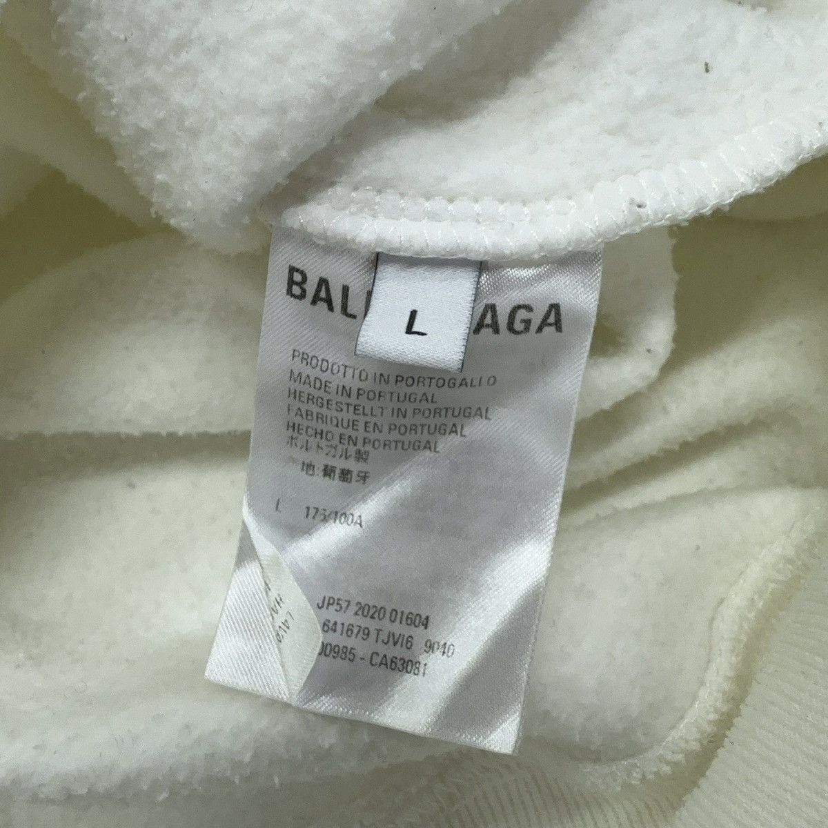 Balenciaga Balenciaga Languages Sport Oversized Hoodie Size US L / EU 52-54 / 3 - 5 Thumbnail