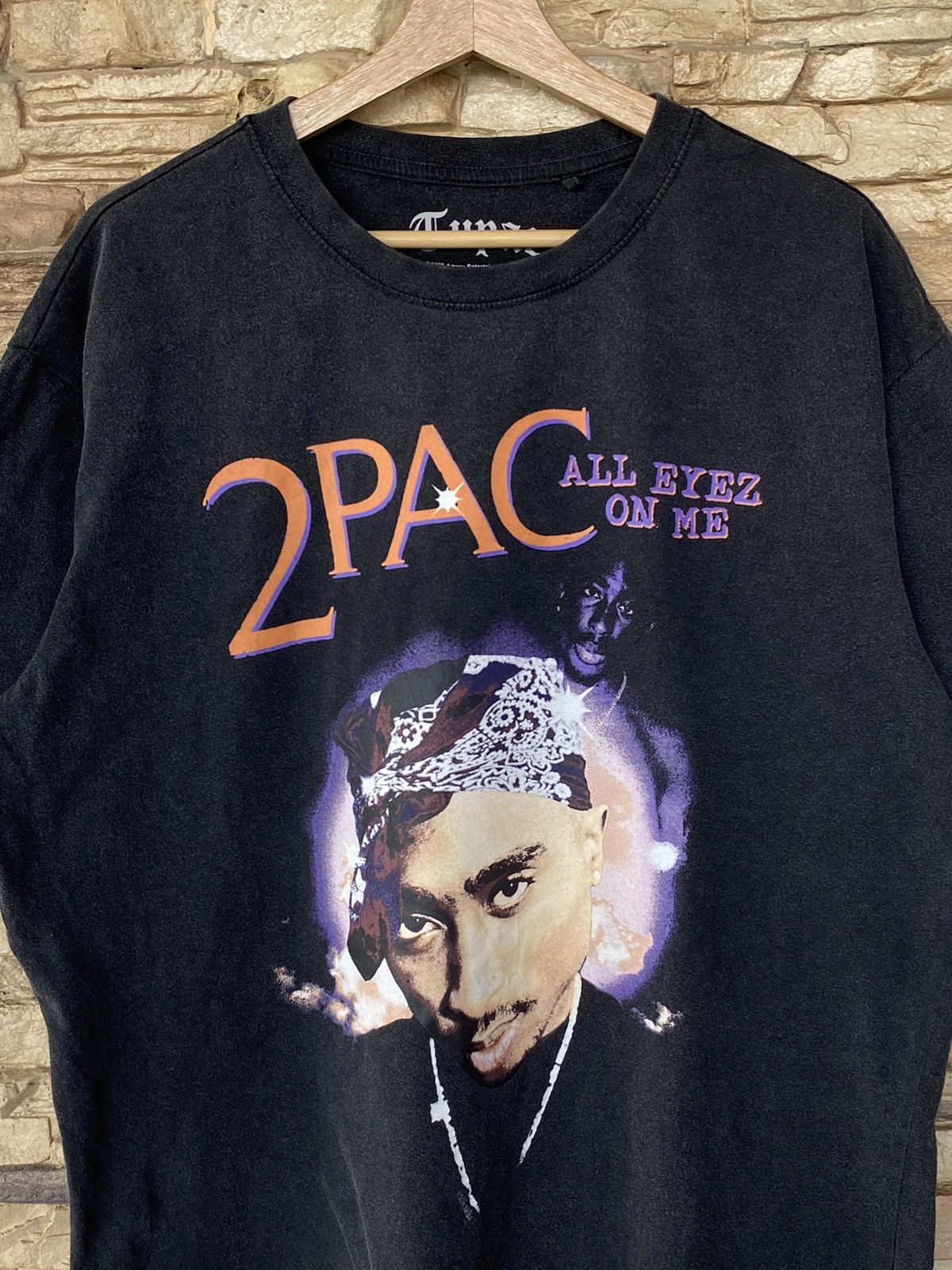 Rap Tees Rare Tupac All Eyez On Me Rap Tees west coast band snoop Size US L / EU 52-54 / 3 - 4 Thumbnail
