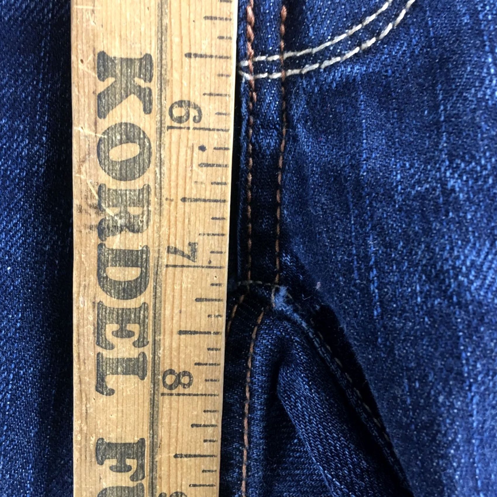 American Eagle Outfitters American Eagle Outfitters Straight Jeans Womens 4 Blue Denim Low Rise Zip Fly Size 27" / US 4 / IT 40 - 6 Thumbnail