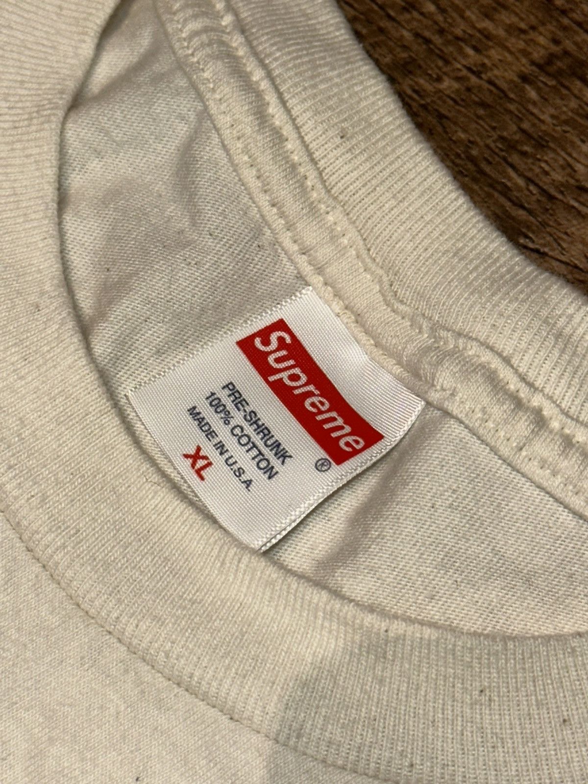 Supreme Supreme Connected Tee ‘Natural’ XL Size US XL / EU 56 / 4 - 3 Thumbnail