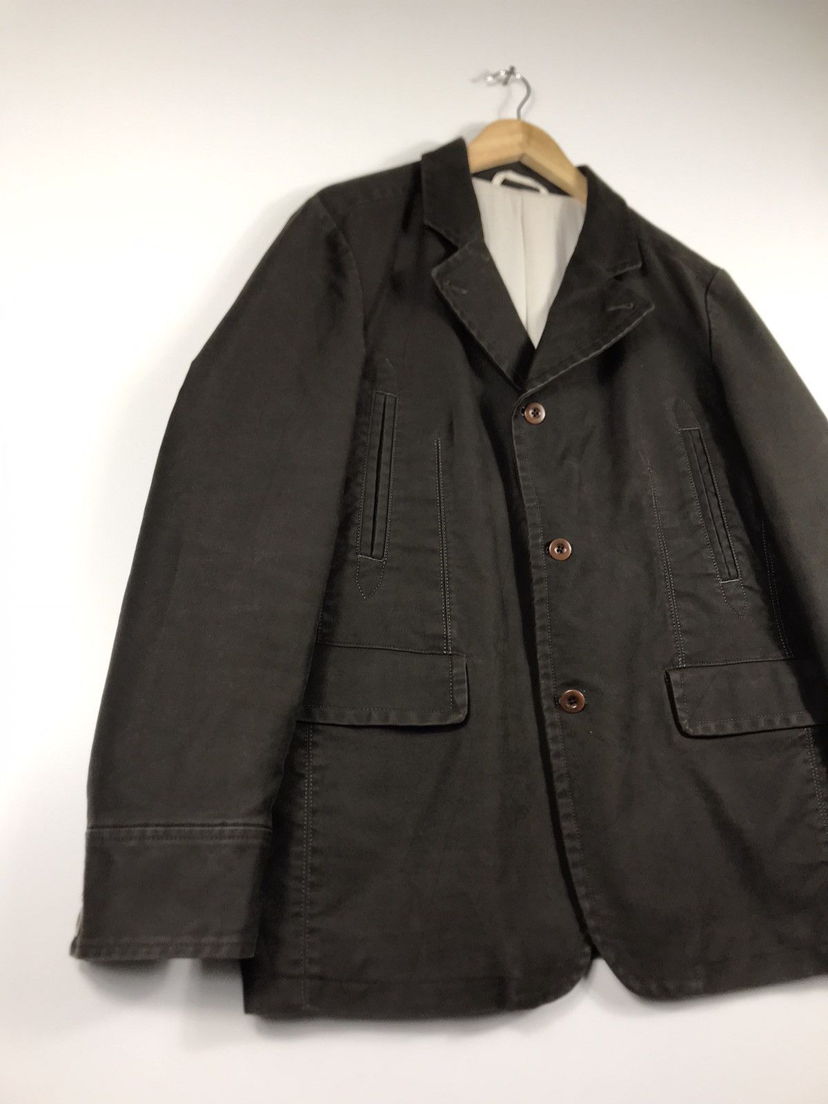Japanese Brand ⚡️Vintage Isetan Men’s Single Breast Coat Jacket Size US L / EU 52-54 / 3 - 2 Thumbnail
