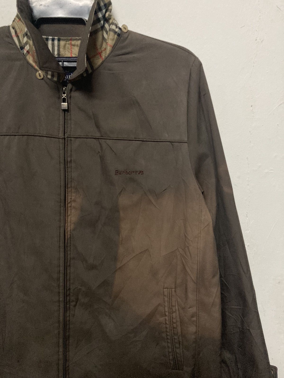 Burberry × Vintage Vintage Burberrys’ Regd Blouson Sun Faded Jacket Size US L / EU 52-54 / 3 - 5 Thumbnail