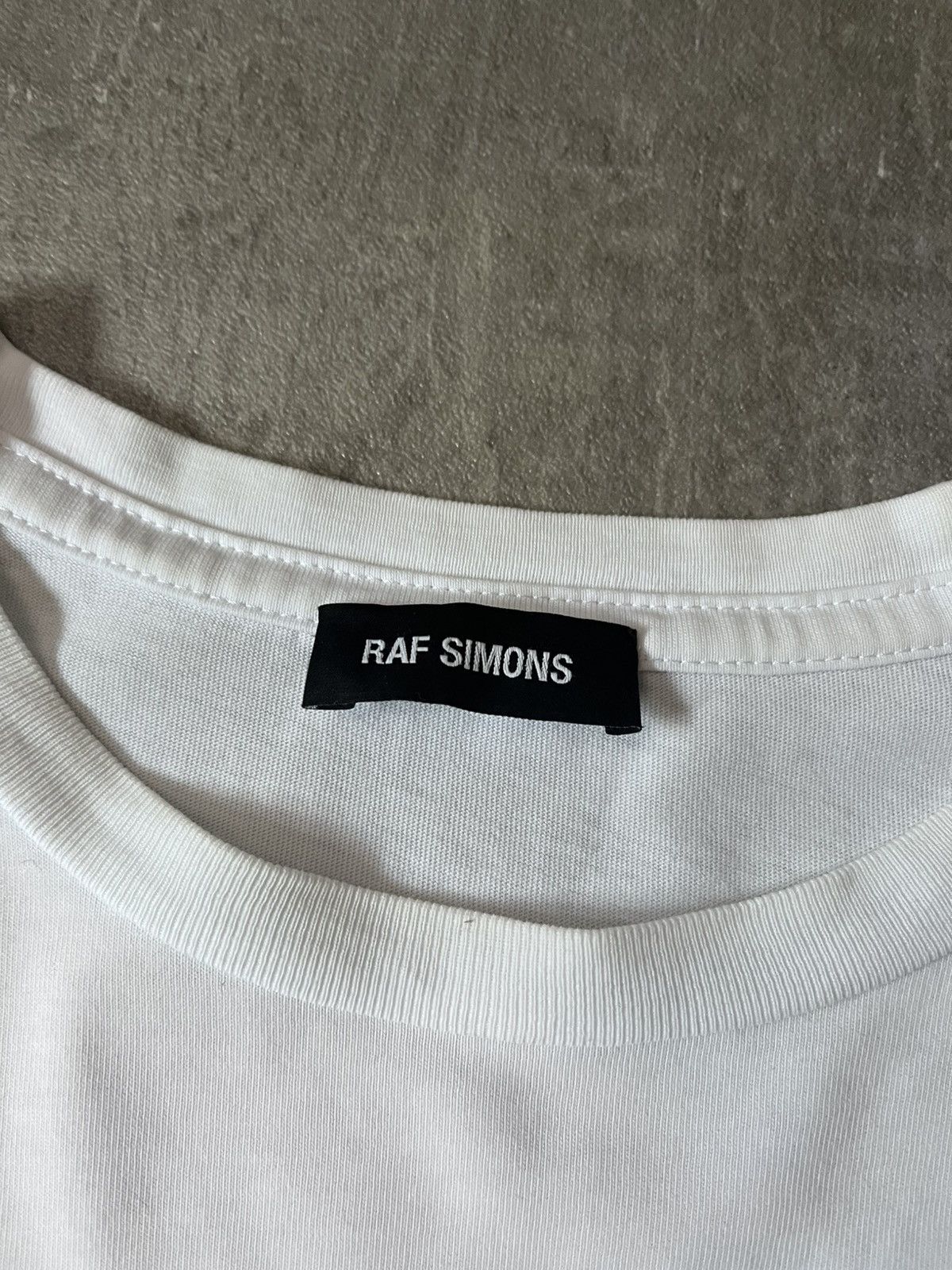 Raf Simons Raf Simons A/W 2017 "Thank You" white T-shirt Size US L / EU 52-54 / 3 - 11 Thumbnail