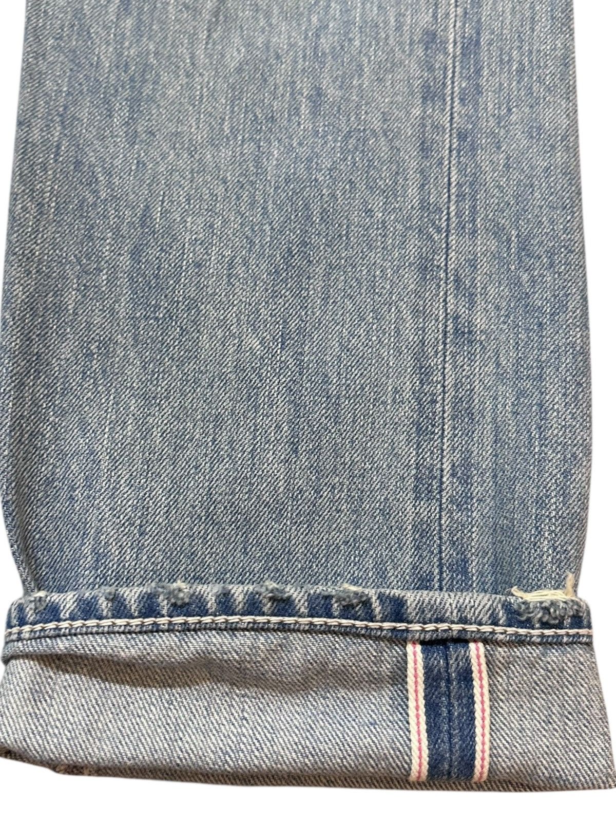 GOA Vintage Goa Selvedge Faded Distressed Denim Size US 30 / EU 46 - 5 Thumbnail