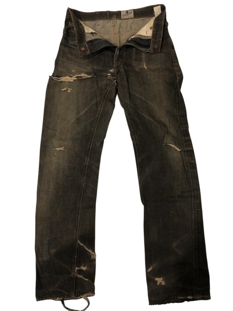 Japanese Brand Vintage Bathing Apes Distressed Denim Size US 29 - 9 Thumbnail
