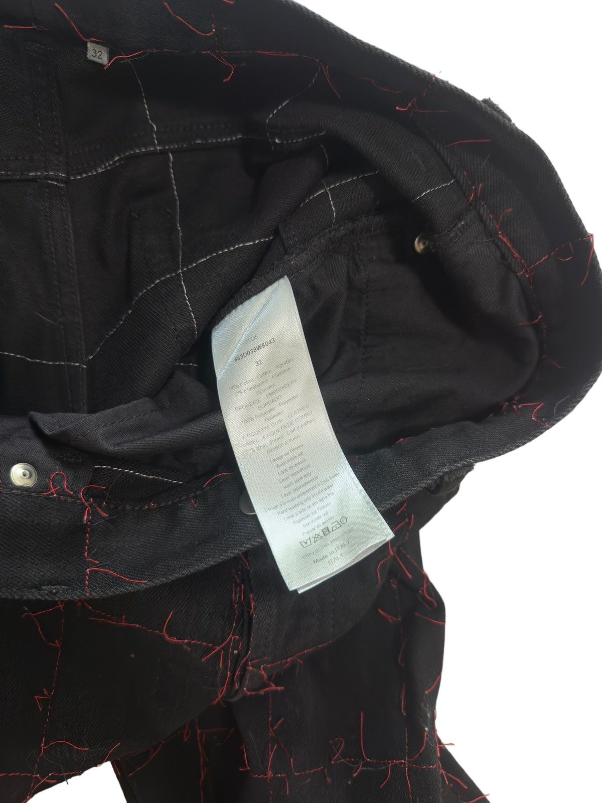 Dior Dior Homme SS2017 Exposed Stitch Denim Size US 32 / EU 48 - 11 Thumbnail
