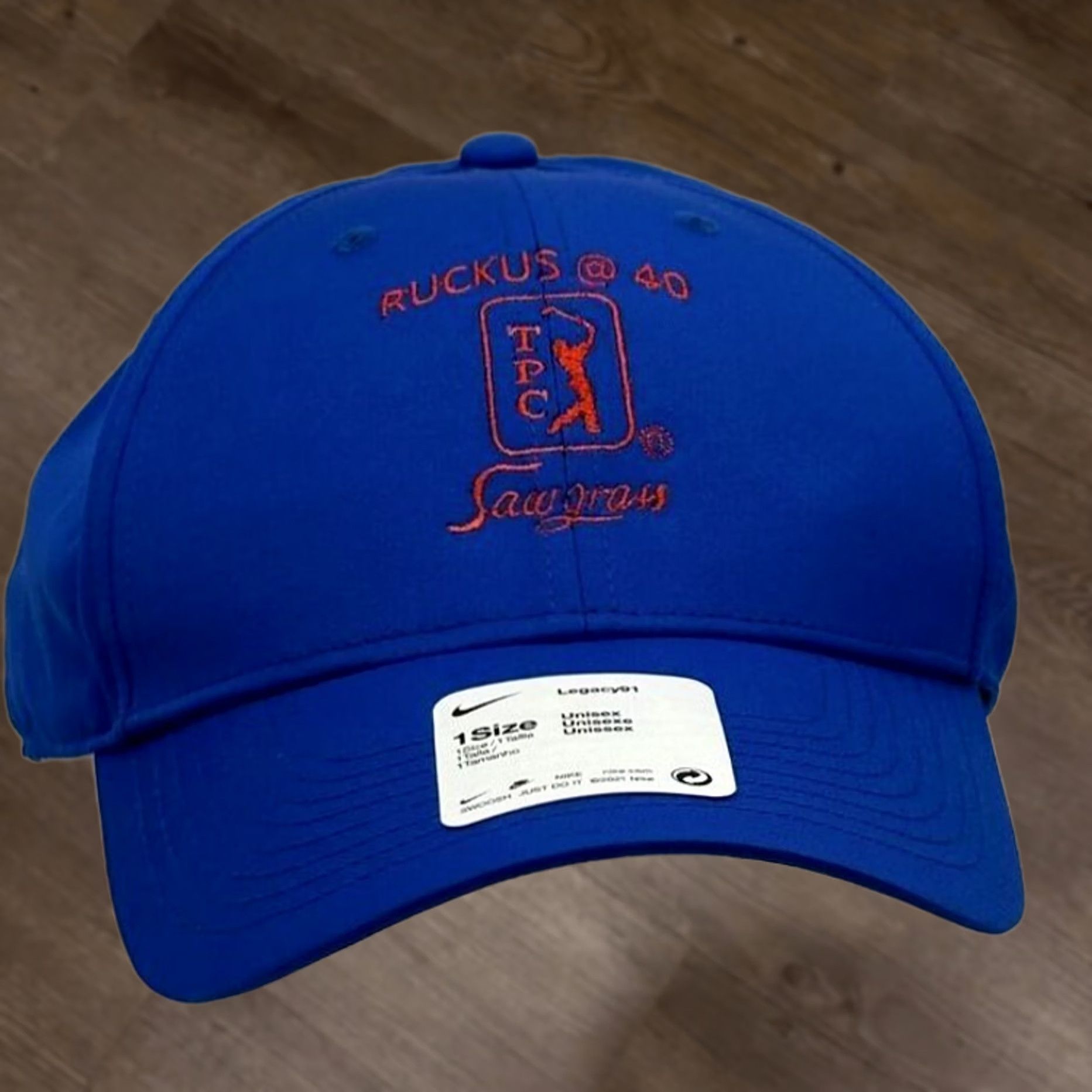 Nike Nike Dri-Fit Legacy 91 Hats Unisex OSFA Blue Embroidered Strapback Golf Cap NEW Size ONE SIZE - 1 Thumbnail