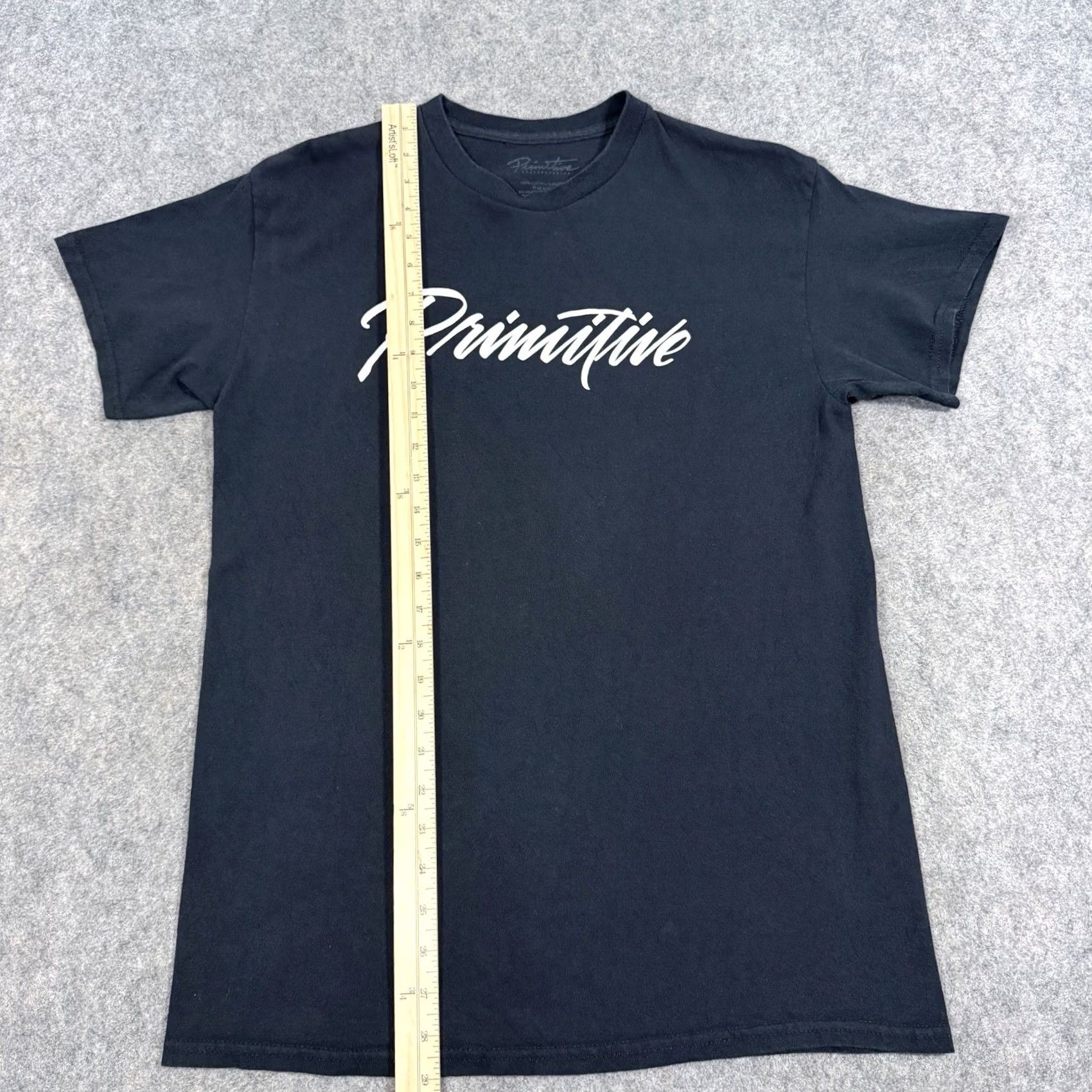 Primitive Primitive Casual Front Logo Crew-Neck Pullover T-Shirt Men's Medium Black Size US M / EU 48-50 / 2 - 5 Thumbnail