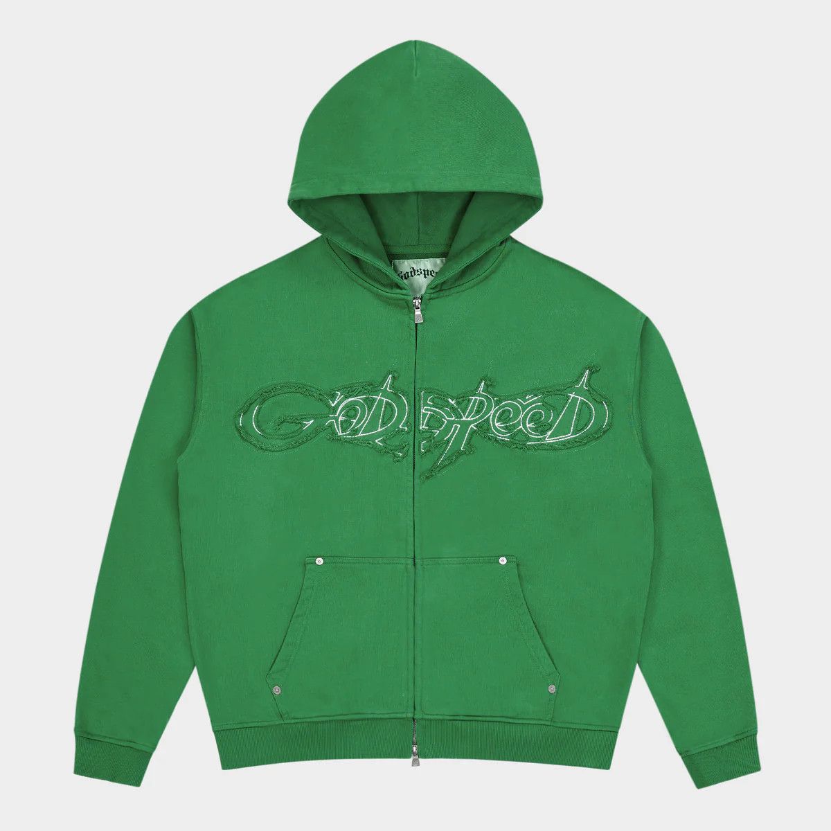 Godspeed Godspeed 'Raw Import' Green Hoodie Size US M / EU 48-50 / 2 - 1 Preview